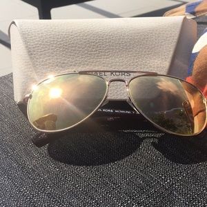 Michael Kors Aviator Sunglasses